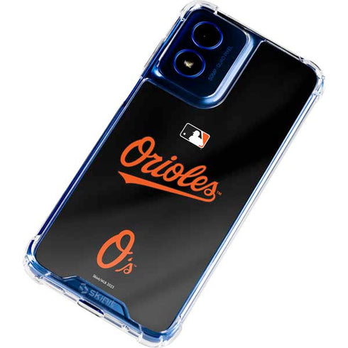 MLB Baltimore Orioles Alternate/Away Jersey Moto G 5G (2024) Clear Case